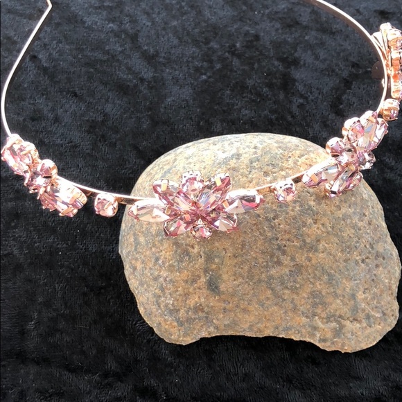 PRICE SLASH! 1 left! Rose gold faux stone headband - Picture 4 of 8